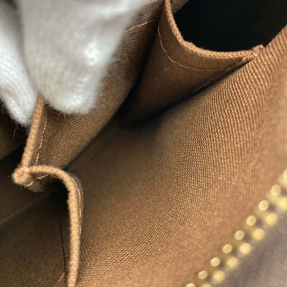 LOUIS VUITTON Authentic Brown Monogram Canvas Shoulder Bag - Picture 7 of 10